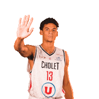 Good Bye Hello Sticker by Cholet Basket
