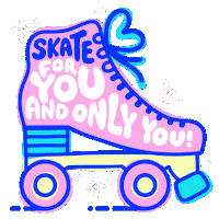 Only You Skate Sticker