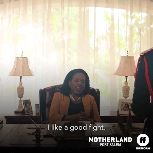Season 3 Fight GIF by Motherland: Fort Salem