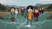 dance water GIF by South Park 