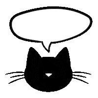 Black Cat Sticker