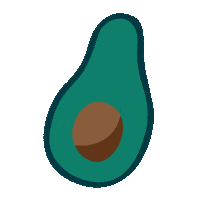 Avocado Avo Sticker