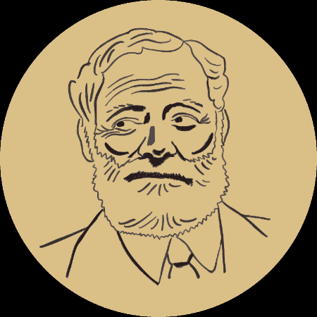 Collective222 giphygifmaker author hemingway ernest hemingway GIF