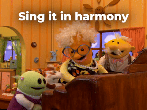 Sing it in harmony