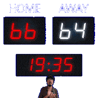 64 Away Sticker
