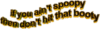 text booty Sticker by AnimatedText