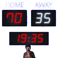 35 Away Sticker