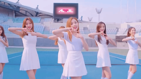 k-pop april GIF