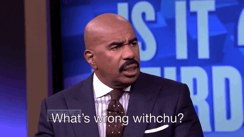 Frustrated Whats Wrong With You GIF by Steve Harvey TV