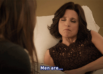 robwynne giphyupload veep selina meyers men are horrible GIF