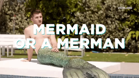 mermaid GIF by MOST EXPENSIVEST