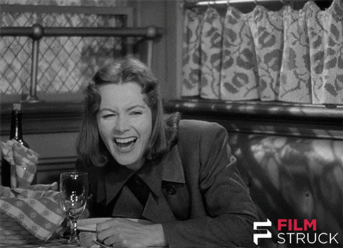 Classic Film Laughing GIF by FilmStruck