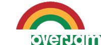 Rainbow Throwback Sticker by OverJam_Reggae_Festival