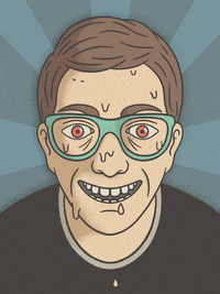 Man Staring GIF by louis16art