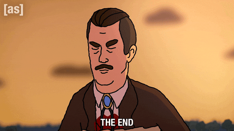 Leaving The End GIF by Adult Swim