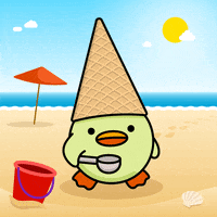 digitalducks stabby quacks digital ducks duck with knife GIF