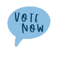 Vote Voting Sticker by Buddy Bites Dog