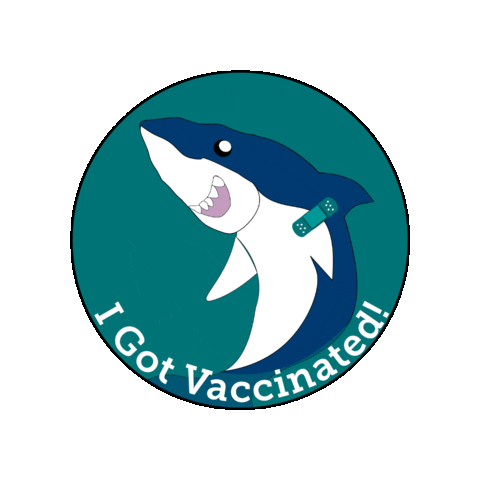 I Got Vaccinated Sticker by Simmons University