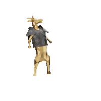 3D Gold Sticker by Premium-Goats