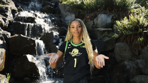 Womens Basketball Oregon GIF by GoDucks