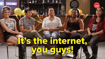 It's the internet