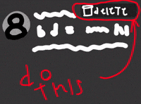 Instagram Delete GIF