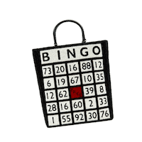 Shopping Bag Sticker by Lulu Guinness