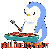 Hungry Penguin Sticker by Pudgy Penguins