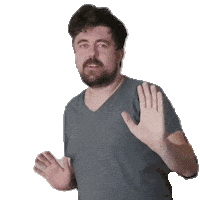 Rob Hands Up Sticker