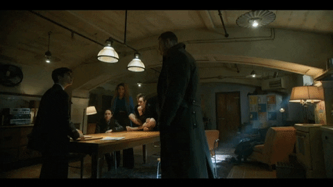 MCMinnow giphyupload umbrella academy s1e1 number five GIF