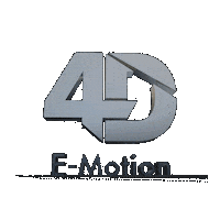 4D E-Motion Sticker by Cine Center