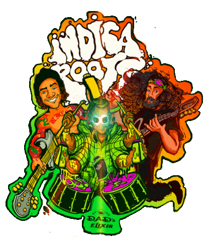 Reggae Love Sticker by Dads Elixir