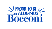 BocconiAlumni college university alumni universitÃ  Sticker