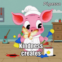Peace Energy GIF by The Pigasso