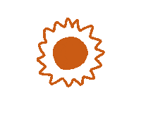 Sun Weather Sticker