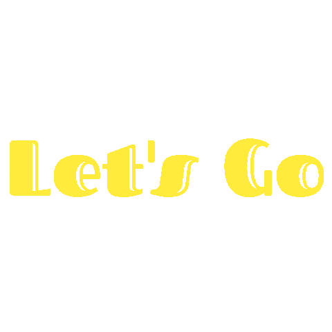 Lets Go Sticker