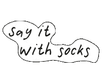 Text Socks Sticker by Solemith
