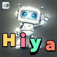 Cartoon Character Hello GIF by Digi 995