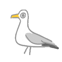 Bird Sea Sticker