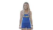 Track And Field Flex Sticker by Delaware Blue Hens