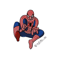 Marvel Spiderman Sticker by Txikito
