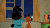 Night Moon GIF by Bing Bunny