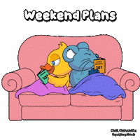 Staying In Saturday Morning Sticker by VeeFriends