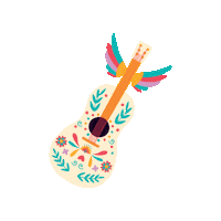 La Catrina Musica Sticker by La Catrina MEXICO ®