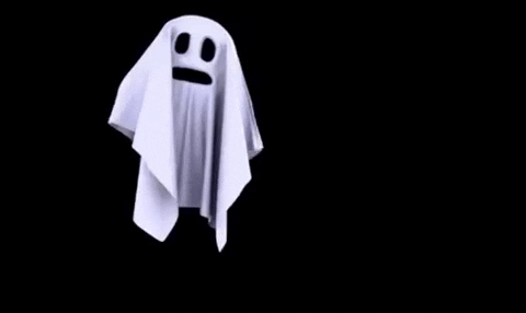 halloween ghost GIF by Zack Kantor