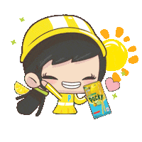 pockyid yuzu pocky yu biza yu pocky yuzu Sticker