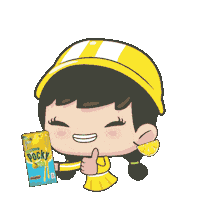 pockyid yuzu pocky pockyyuzu yu biza yu Sticker