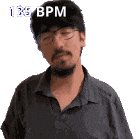 135 Bpm Sticker