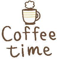 Coffee Time Sticker