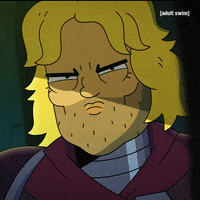 adultswim eyes pretty handsome adult swim GIF
